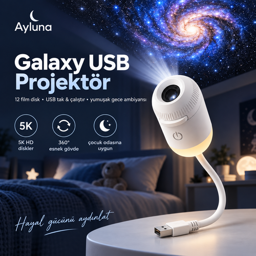 Galaxy Usb Projektör
