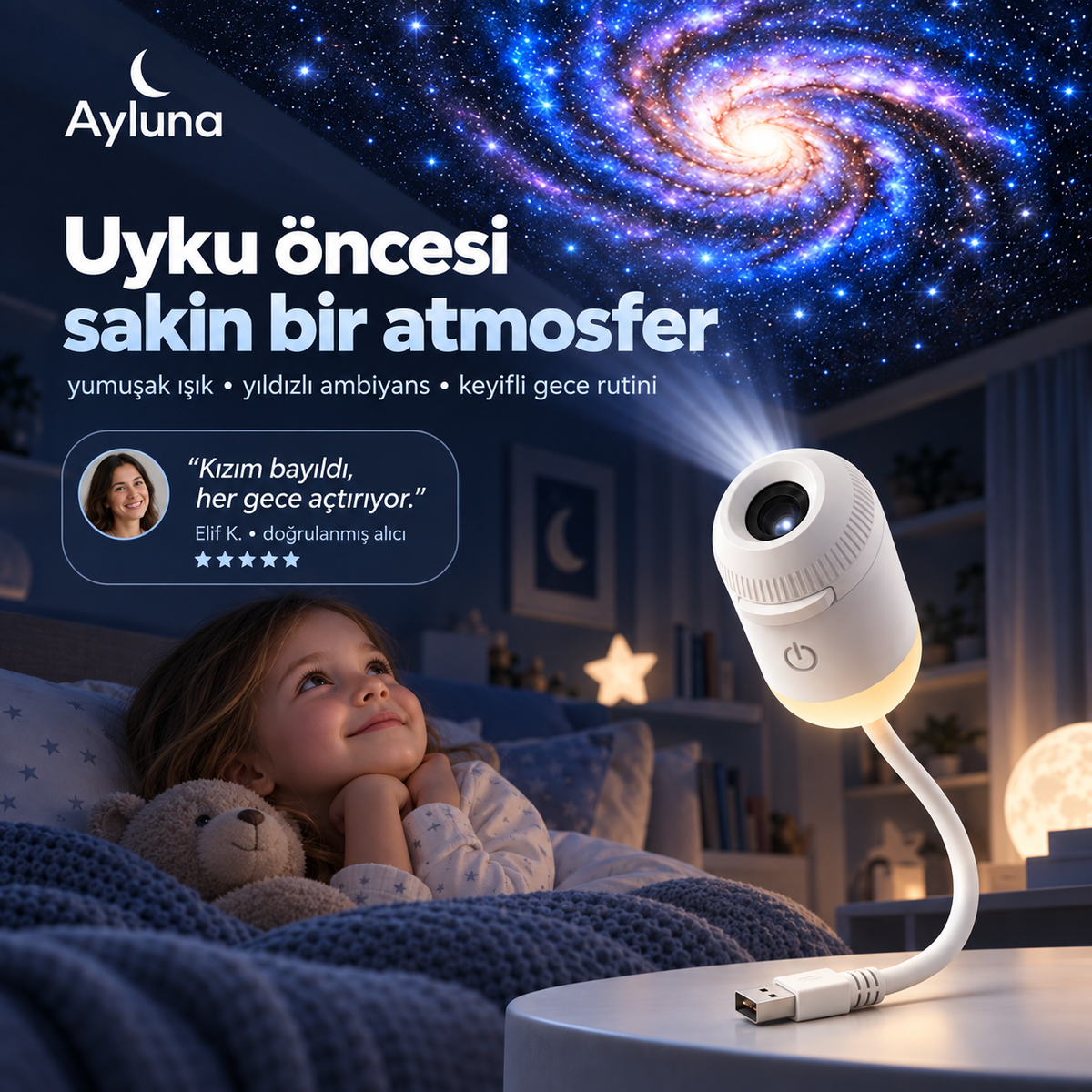 Galaxy Usb Projektör