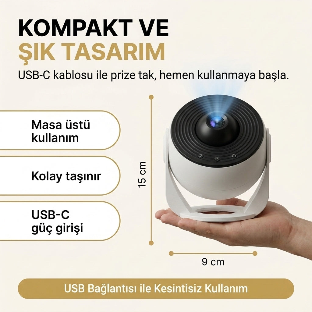 Ayluna Galaksi Night Projektör