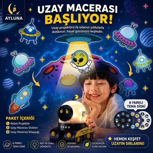 LunaDream Gece Lambası V2