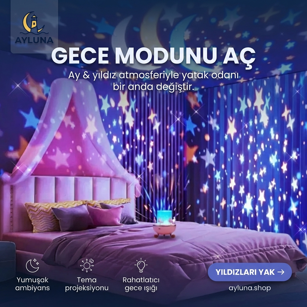 LunaDream Gece Lambası