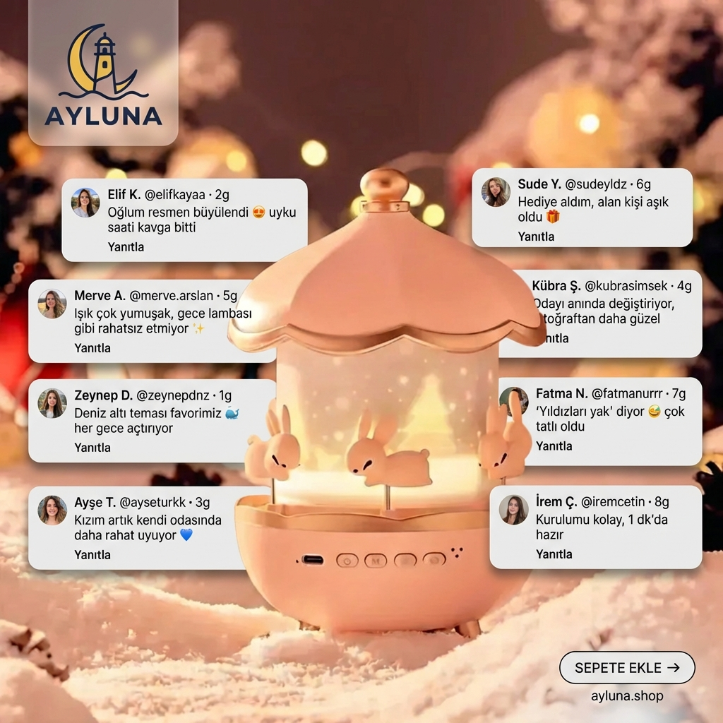 LunaDream Gece Lambası