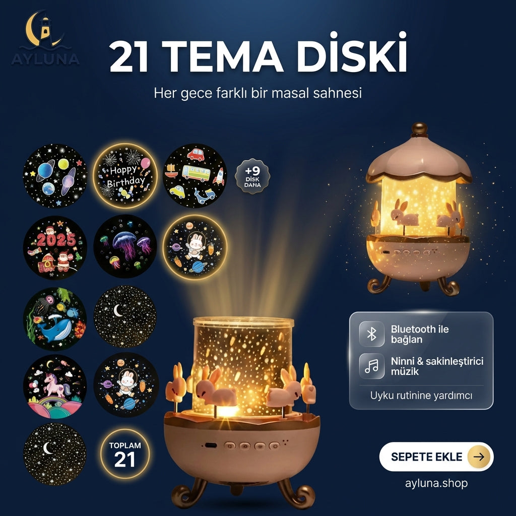 LunaDream Gece Lambası