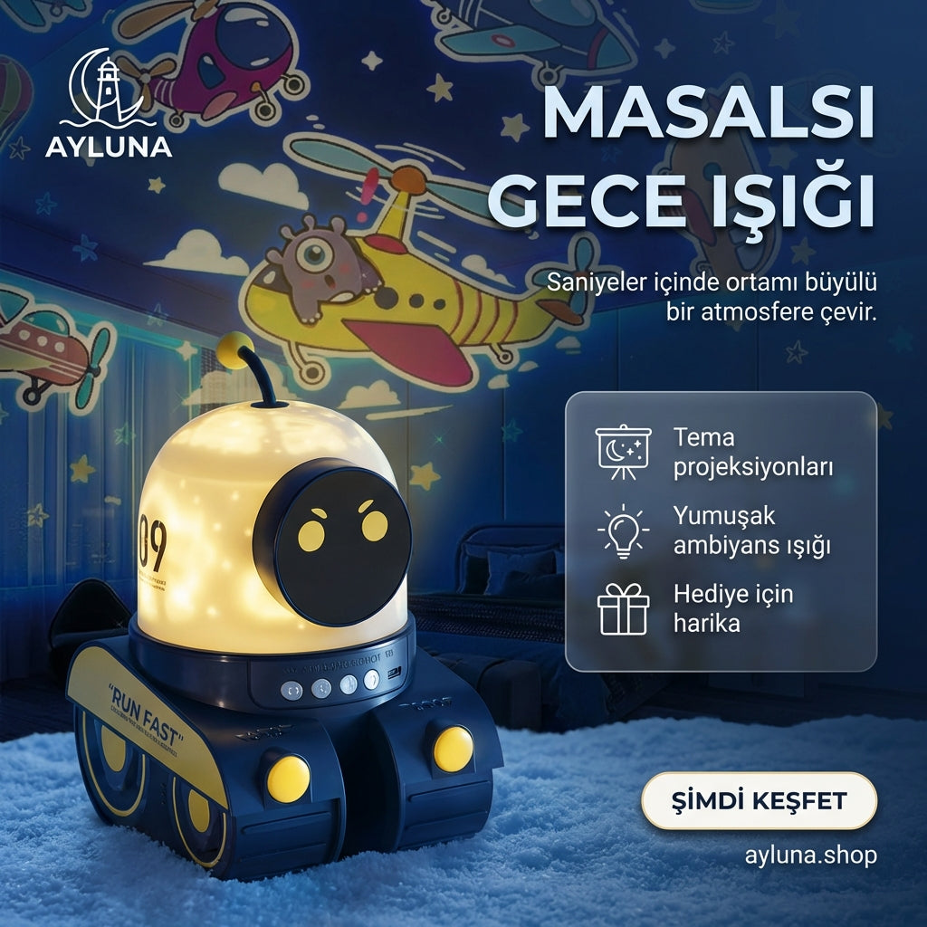 LunaDream Gece Lambası V2