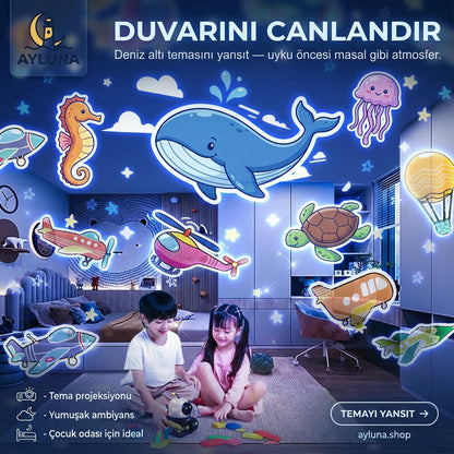 LunaDream Gece Lambası V2