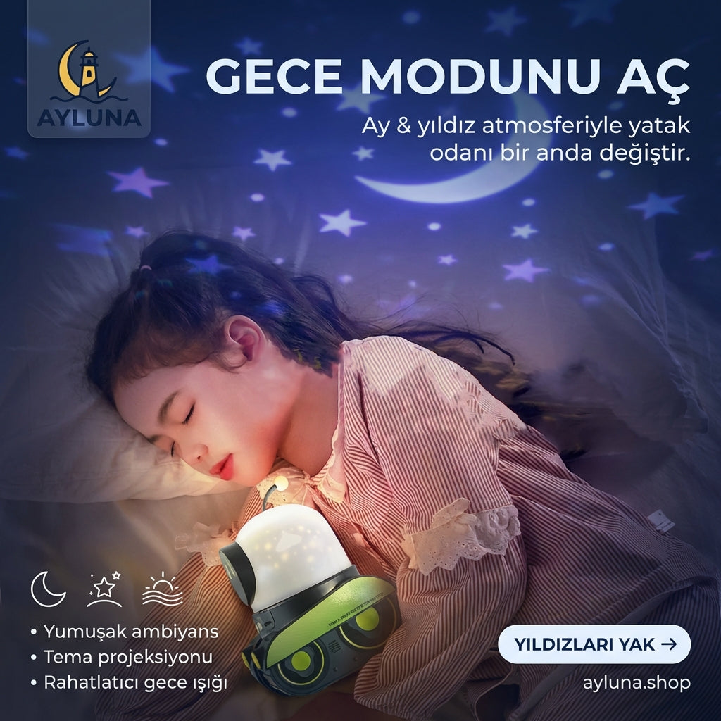 LunaDream Gece Lambası V2
