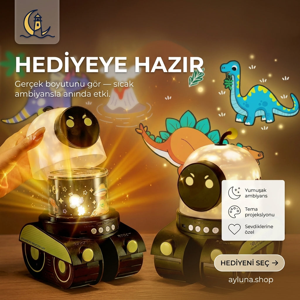 LunaDream Gece Lambası V2