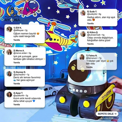 LunaDream Gece Lambası V2