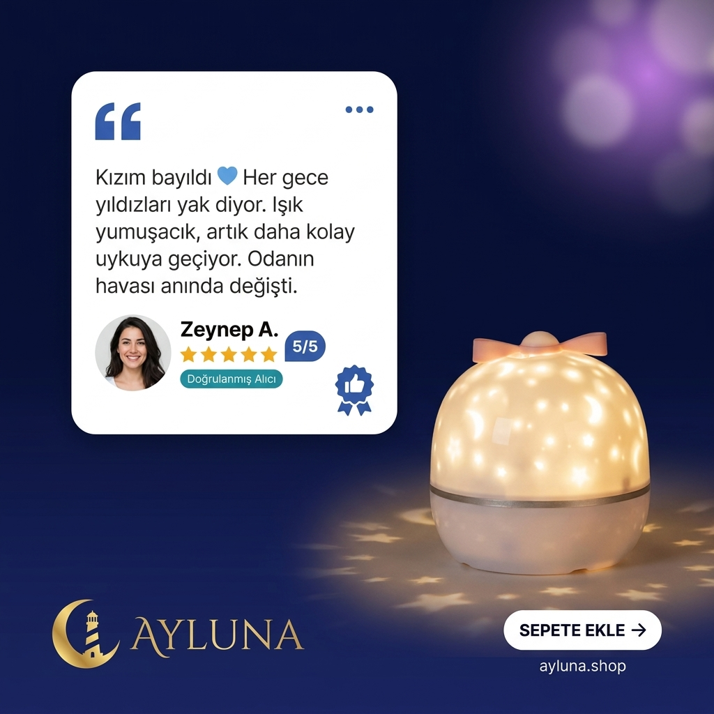 Ayluna Çocuk Gece Feneri