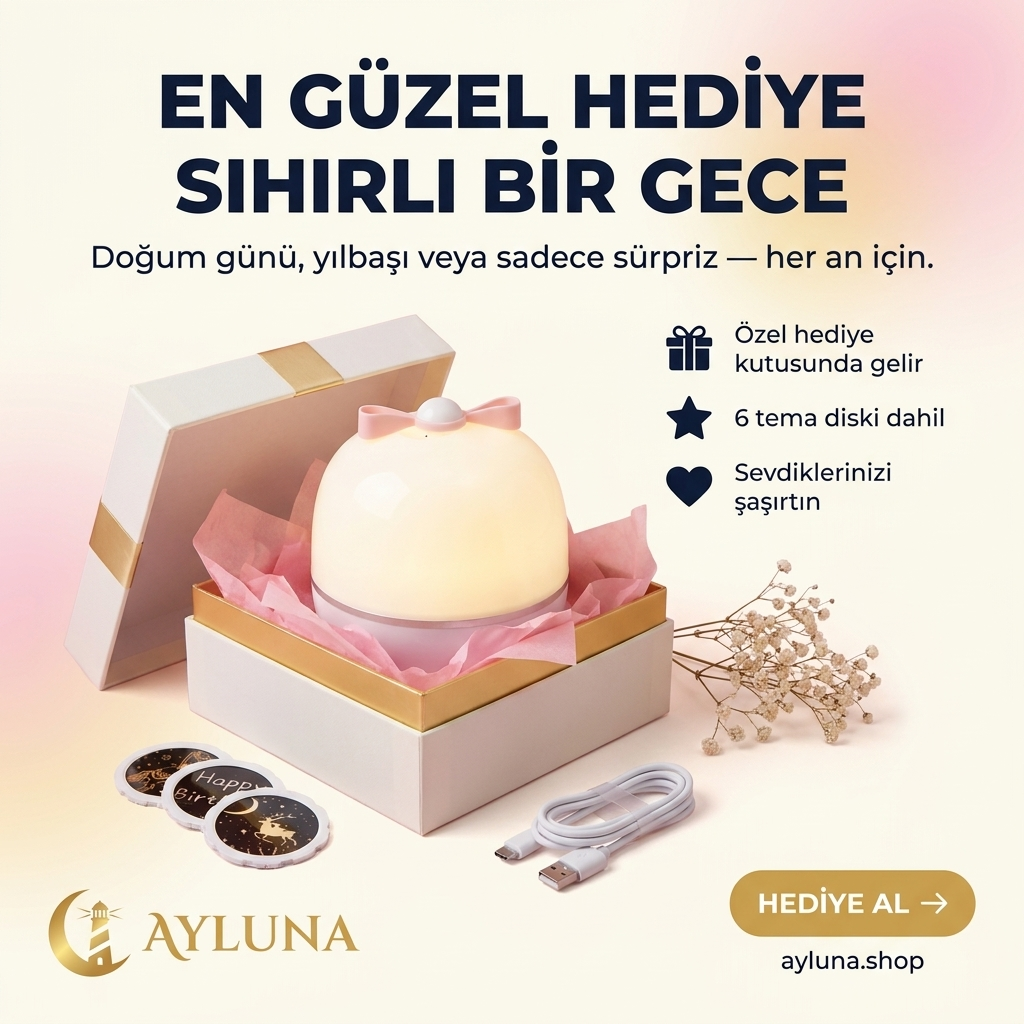 Ayluna Çocuk Gece Feneri